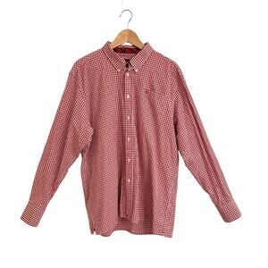 MERC LONDON Red Gingham Check Button Down Dress Shirt
JAPSTER Sz XXL